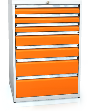 Schubladenschränke 1018 x 710 x 600 - 7x Schubladen